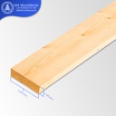 CCA Timber S4S ไม้สนแปรรูป 2'' × 8'' × 6 เมตร (45มม.×195มม.×6ม.)