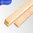 Timber S4S ไม้สนแปรรูป 2'' × 4'' × 3 เมตร (45มม.×96มม.×3ม.)