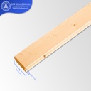 Floorboard ไม้พื้นสน รางลิ้น 1'' × 4'' × 3 เมตร (20มม.×96มม.×3ม.)