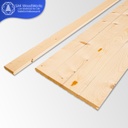 Floorboard ไม้พื้นสน รางลิ้น 1'' × 4'' × 3 เมตร (20มม.×96มม.×3ม.)
